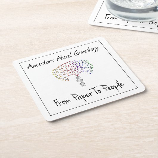 Van papier tot Onderzetters (Schuin)