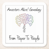 Van papier tot Onderzetters (Voorkant)