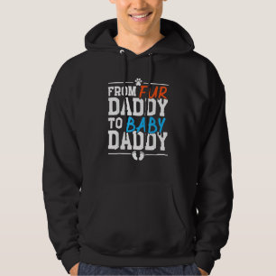 Van Pappa naar Baby van Baby pappa Hoodie