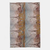 Van Parijs met Love Blue sky kleuren Theedoek (Verticaal)