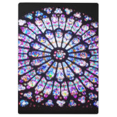 Van Parijs voorzien glas Notre Dame - het Venster Klembord (Achterkant)