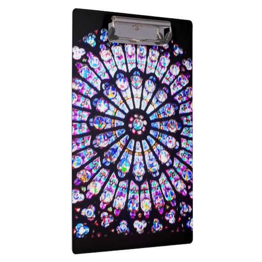 Van Parijs voorzien glas Notre Dame - het Venster  Klembord (Rechts)