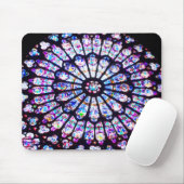 Van Parijs voorzien glas Notre Dame - het Venster  Muismat (Met muis)