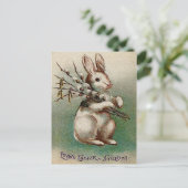  van Pasen houden Feestdagenkaart (Staand voorkant)