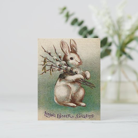  van Pasen houden Feestdagenkaart (Staand voorkant)