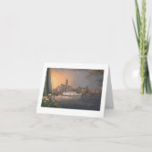 Van Paul McGehee de "Oud Baltimore bij Schemering" Kaart (Voorkant)