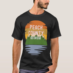 Van Peach County Georgia Sunset T-shirt