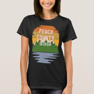 Van Peach County Georgia Sunset T-shirt