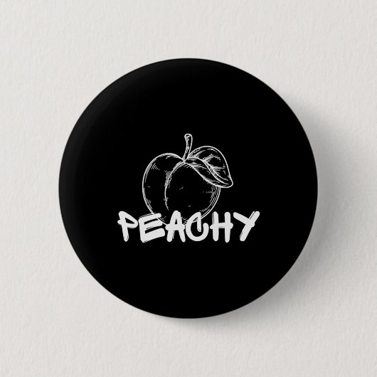 Van Peachy Pure Bliss Sticker Ronde Button 5,7 Cm (Voorkant)