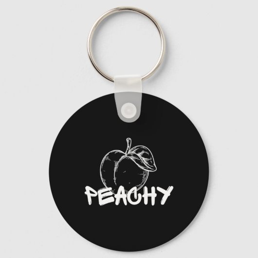 Van Peachy Pure Bliss Sticker Sleutelhanger (Voorkant)