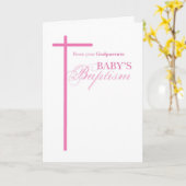 Van Peetouders bij het Doopsel van Meisje, Kaart (Gele Bloem)