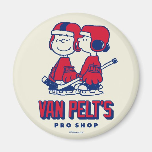Van Pelt's Hockey Club Pro Shop Magneet (Voorkant)