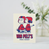 Van Pelt's Hockey Club Pro Shop Pattern Briefkaart (Staand voorkant)