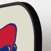 Van Pelt's Hockey Club Pro Shop Pattern Pickleball Paddle (Links Detail)