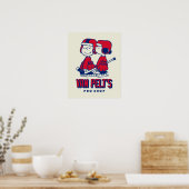 Van Pelt's Hockey Club Pro Shop Pattern Poster (Keuken)