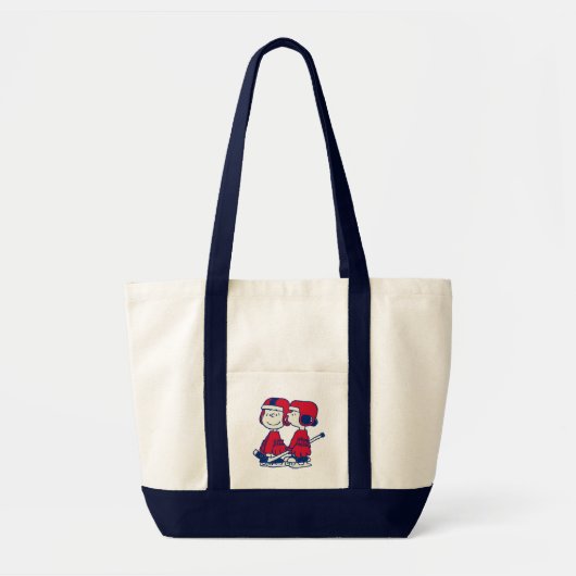 Van Pelt's Hockey Club Pro Shop Pattern Tote Bag (Voorkant)