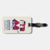 Van Pelt's Pro Shop Bagagelabel (Achterkant horizontaal)