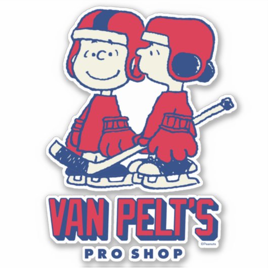 Van Pelt's Pro Shop Sticker (Voorkant)