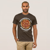 van Pepperoni (donker shirt) T-shirt (Voorkant volledig)