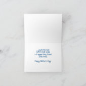 Van Pet Dog Moederdag Best Doggone Moeder Kaart (Binnen)