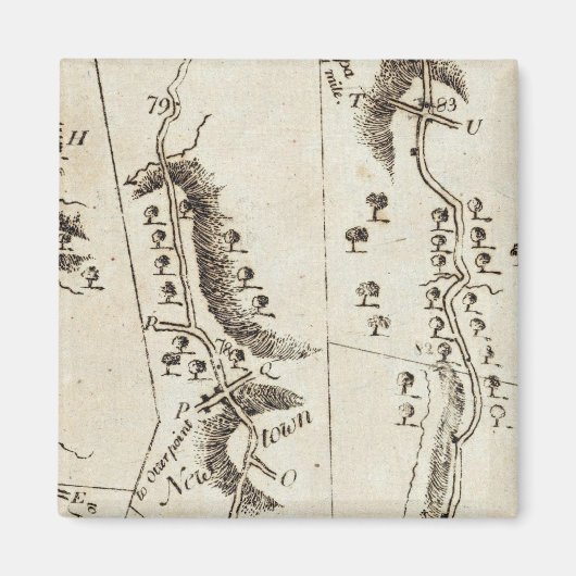 Van Philadelphia naar Annapolis Md 57 Magneet (Voorkant)