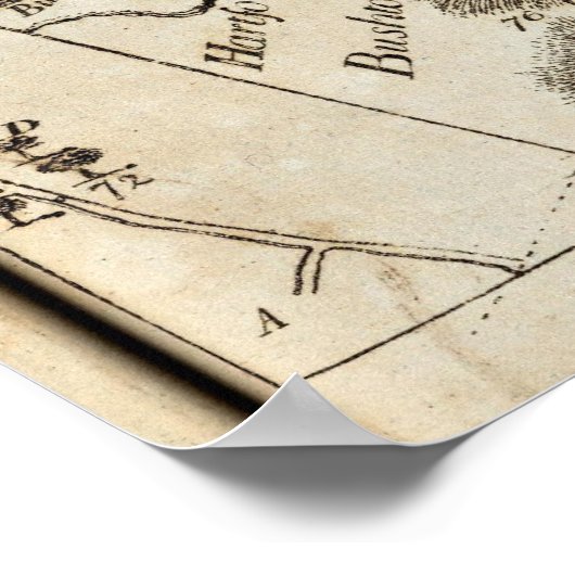 Van Philadelphia naar Annapolis Md 57 Poster (Hoek)