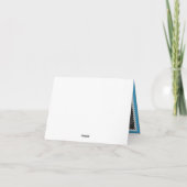 Van picadodwergpapegaaien van Papel dankt het Bedankkaart (Achterkant)