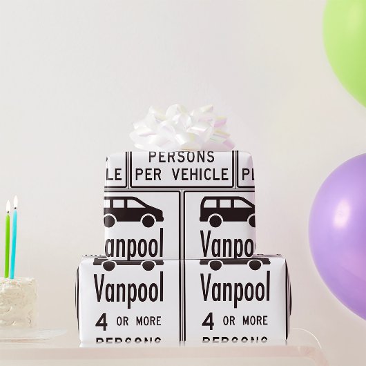 Van Pool Bord Cadeaupapier