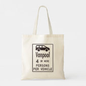 Van Pool Bord Tote Bag (Achterkant)