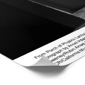 Van Porch of Physics Lecture Hall Building Poster (Hoek)