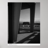 Van Porch of Physics Lecture Hall Building Poster (Voorkant)