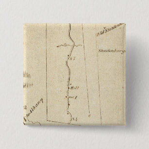 Van Poughkeepsie naar Albany 14 Vierkante Button 5,1 Cm