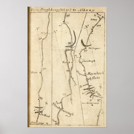 Van Poughkeepsie naar Albany 21 Poster (Voorkant)