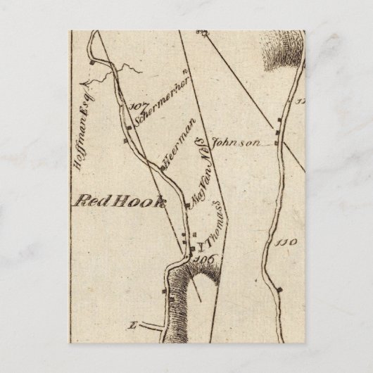 Van Poughkeepsie naar Albany 22 Briefkaart (Voorkant)