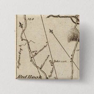 Van Poughkeepsie naar Albany 22 Vierkante Button 5,1 Cm