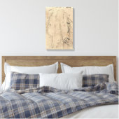 Van Poughkeepsie naar Albany 25 Canvas Afdruk (Insitu (Slaapkamer))