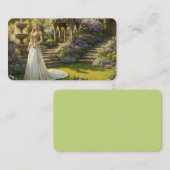 Van prinses naar Queen Bladwijzer Visitekaartje (Voorkant / Achterkant)