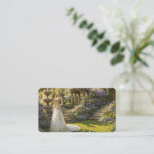 Van prinses naar Queen Bladwijzer Visitekaartje (Staand voorkant)