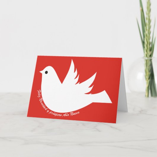 Van prósperoAño Nuevo van Navidad y van Feliz de Feestdagen Kaart (Voorkant)