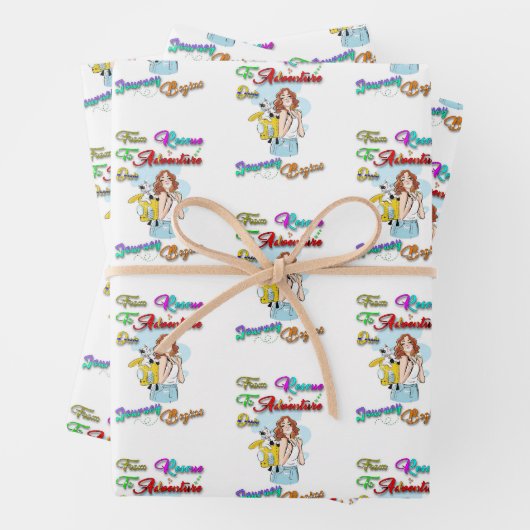 Van redding tot avontuur Onze reis begint met pote Inpakpapier Vel (In situ)