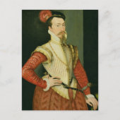 Van Robert Dudley (1532-88) de 1st Graaf van Briefkaart (Voorkant)