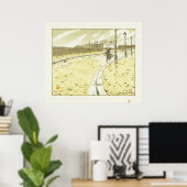 Van Rue Lamarck Poster (Thuiskantoor)