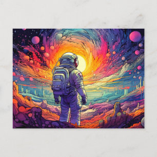 Van ruimte & verder illustratie briefkaart