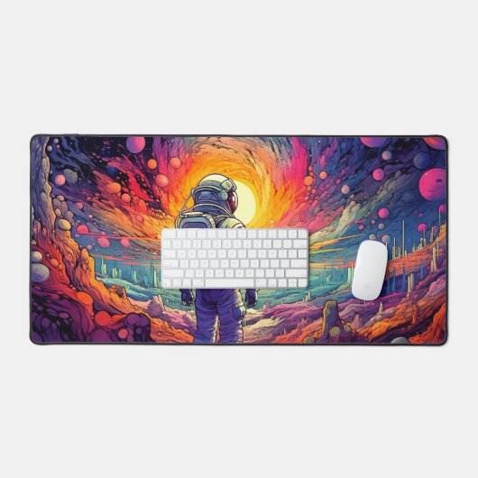 Van ruimte & verder illustratie bureaumat (Keyboard & Muis)
