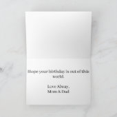 Van ruimte & verder illustratie kaart (Binnen)