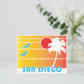 Van San Diego California -  stijl Briefkaart (Staand voorkant)