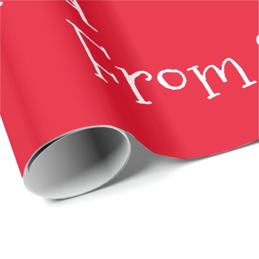 Van Santa Cadeaupapier (Rol Hoek)