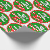 Van Santa Cadeaupapier (Hoek)