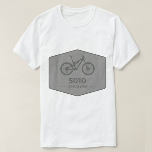 van Santa Cruz 5010 Mountain Bike - Grey T-shirt (Design voorkant)