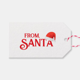 Van Santa Gift Label Cadeaulabel